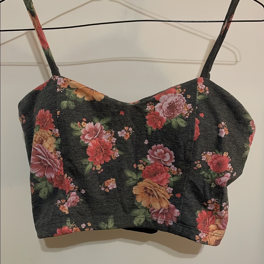Floral Crop Top